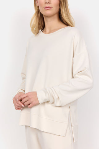 BANU Sweatshirt i Creme