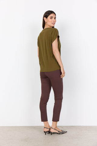RINA T-shirt i MISTY med print