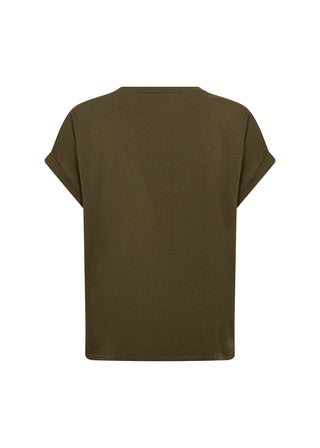 RINA T-shirt i MISTY med print