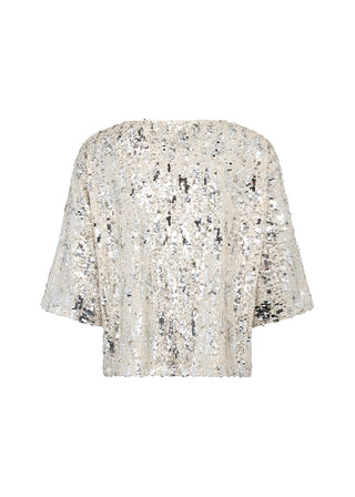ANGEL paillet bluse