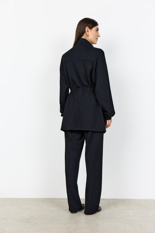 BANU 294 cardigan i Black