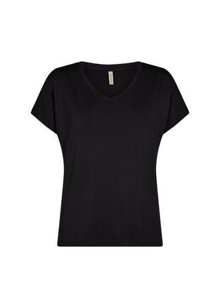 MARICA basis t-shirt i sort