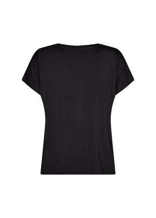 MARICA basis t-shirt i sort