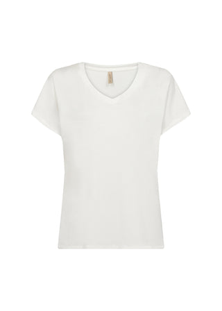 MARICA basis t-shirt i Offwhite