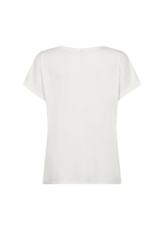 MARICA basis t-shirt i Offwhite