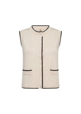 DOLLIE 792 gennemknappet top