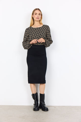DOLLIE 798 strik nederdel