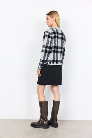 VIBSA 1 sweater med tern