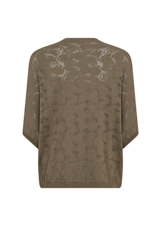 GENNY 3 Cardigan - Grape