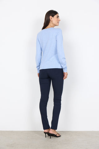 DOLLIE 446 Cardigan - Lys blå