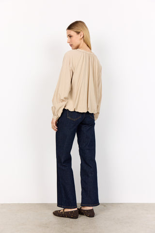 SEVDA bluse med balloneffekt