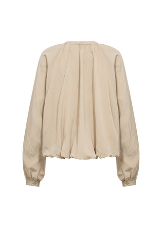 SEVDA bluse med balloneffekt