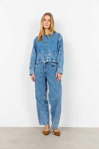 DOLORES 9 cowboyjakke i Medium Blue