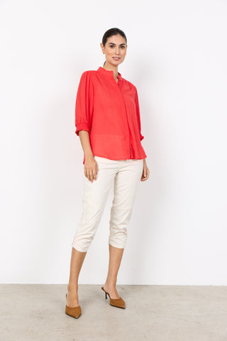 FABIANA 3 Skjortebluse - Coral