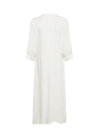 CANNIE Solid 3 Kjole - Off White