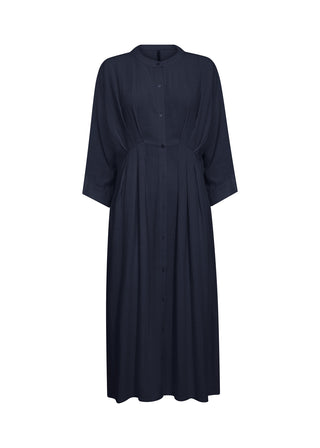 CANNIE Solid 3 Kjole - Navy