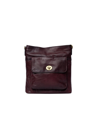 KAY URBAN skindtaske i Dark Cherry