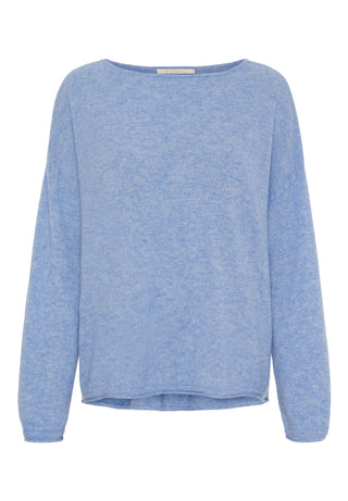 MIRA Pullover Blue Melange
