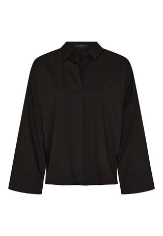 AMARA BAMBOO Skjorte - Black