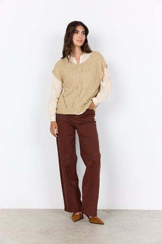 CARYNN 1 Bluse - Sand