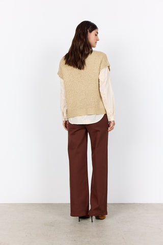 CARYNN 1 Bluse - Sand