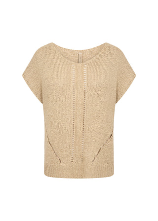 CARYNN 1 Bluse - Sand