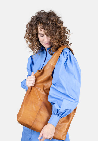 LYRA URBAN shopper i Burned Tan