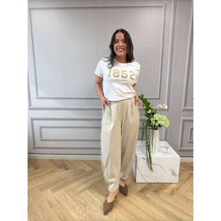 GILLY bukser - Beige