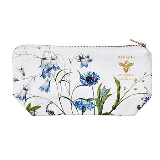KOSMETIKTASKE - Blue Flower Garden JL (bund)