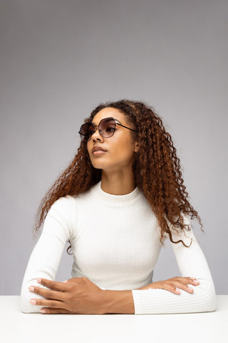 FJOLA solbrille - Black