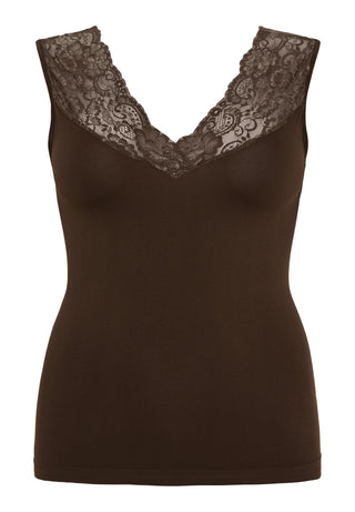 Shapewear top Mocca Brown