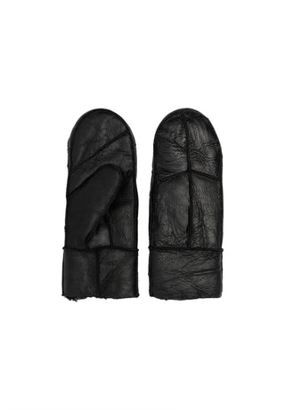 HENNY lammeskinds luffer - Black