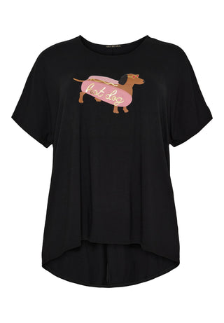 BATWING T-SHIRT - Hotdog Print