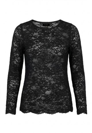 LACE Bluse - Black