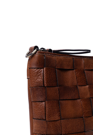 NOOR SMALL crossbody taske i Walnut