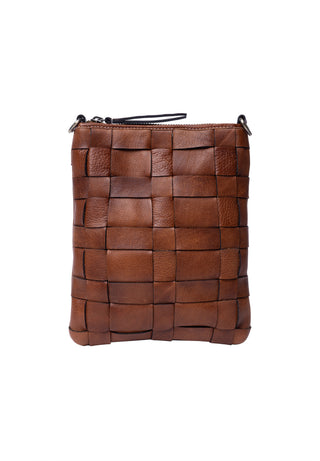 NOOR SMALL crossbody taske i Walnut