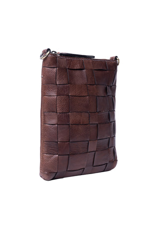 NOOR SMALL crossbody taske i Woodsmoke