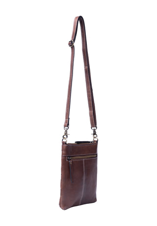 NOOR SMALL crossbody taske i Woodsmoke