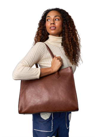ORA BIG arbejds taske - Brown