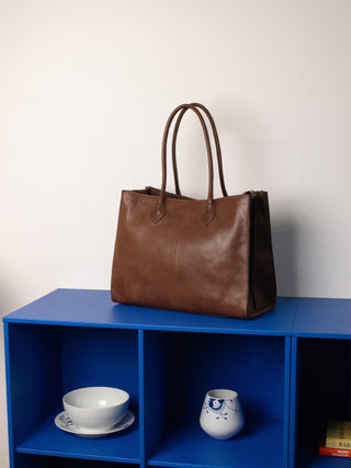 ORA BIG arbejds taske - Brown