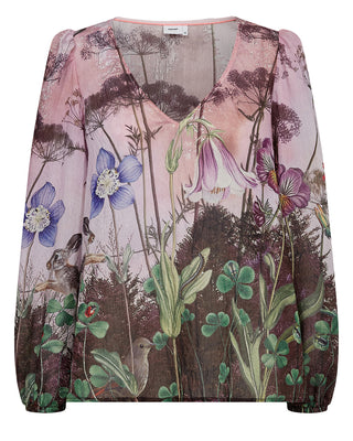 NUFOREST Bluse - Pink Lady