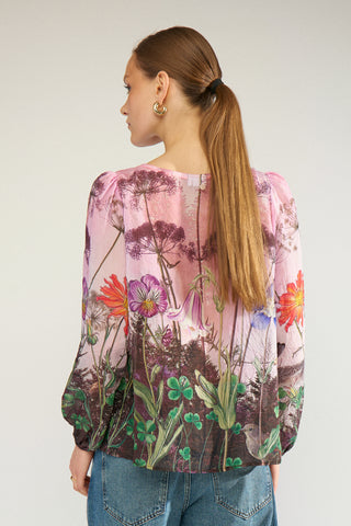 NUFOREST Bluse - Pink Lady