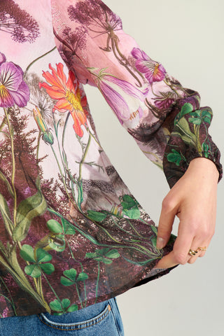 NUFOREST Bluse - Pink Lady