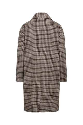 NUELANA EMBROIDERY COAT - Black Coffee