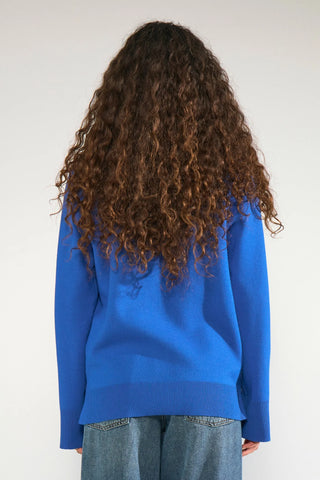 NUMARTA RELAXED PULLOVER - Princess Blue