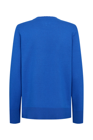 NUMARTA RELAXED PULLOVER - Princess Blue