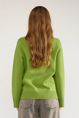 NUMARTA RELAXED PULLOVER - Calla Green
