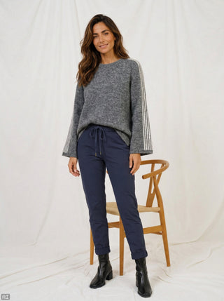VELORA Knit - Grigio / Beige
