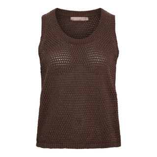 NAYLA Strik Top - Caffe