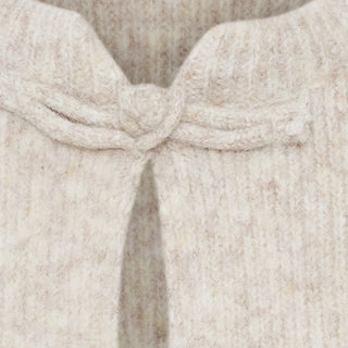 CELESTIA Strik Vest - Beige